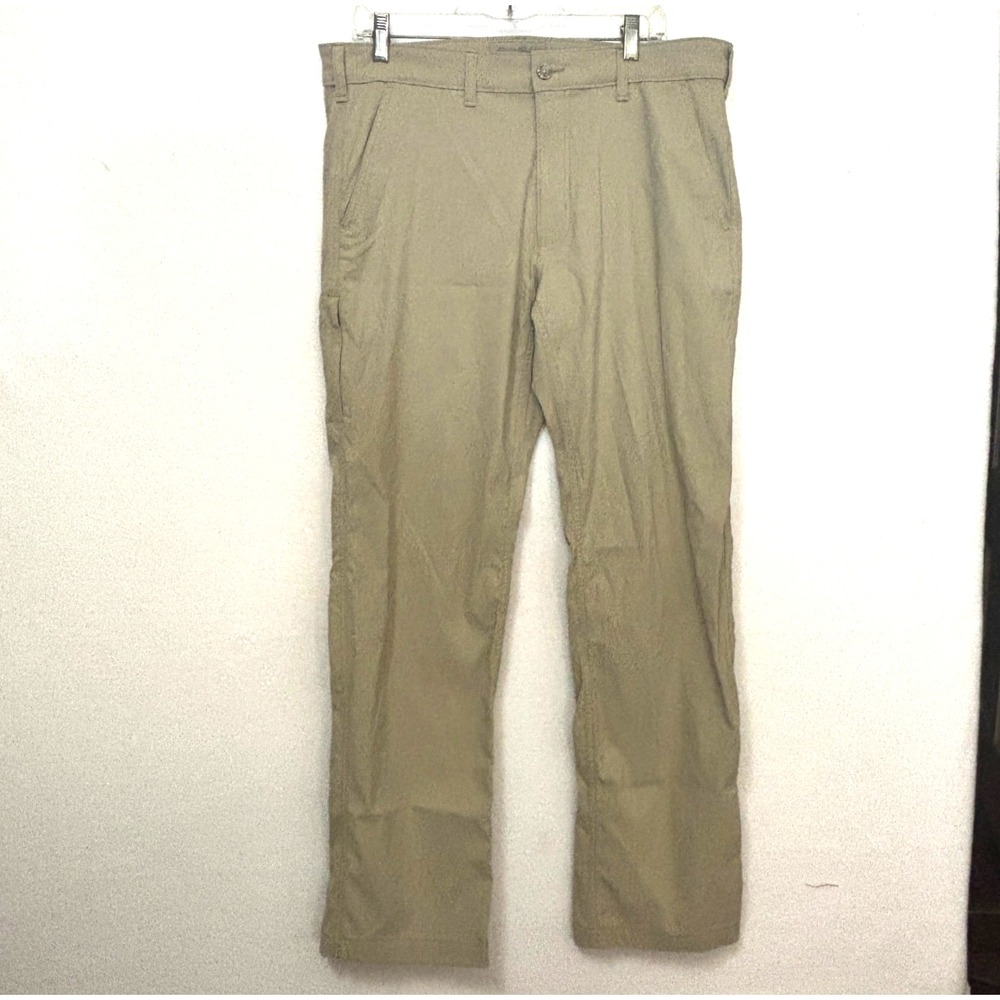 Eddie Bauer Khaki Performance‎ Stretch Hiking Pants Nylon/Spandex 36x34